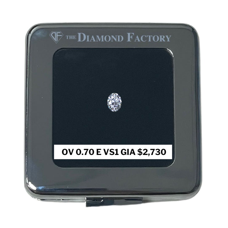 0.70 CT Oval Diamond