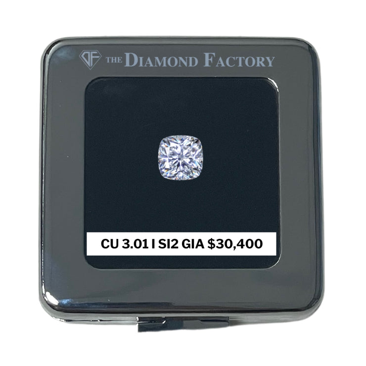 3.01 CT Cushion Diamond
