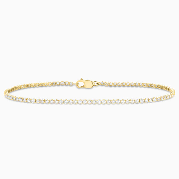 1.20 Carats Natural Diamond Tennis Bracelet - The Diamond Factory