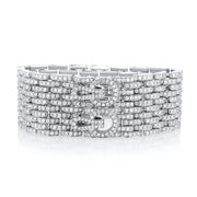16.91 Carat Natural Diamond Carpet Bracelet - The Diamond Factory