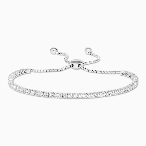 1.97 Carats Natrual Diamond Bolo Bracelet - The Diamond Factory