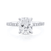 2.34 Carats Cushion Lab Grown Diamond Ring - The Diamond Factory
