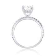 2.34 Carats Cushion Lab Grown Diamond Ring - The Diamond Factory