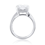 3.64 Carats Radiant Lab Grown Diamond Ring - The Diamond Factory