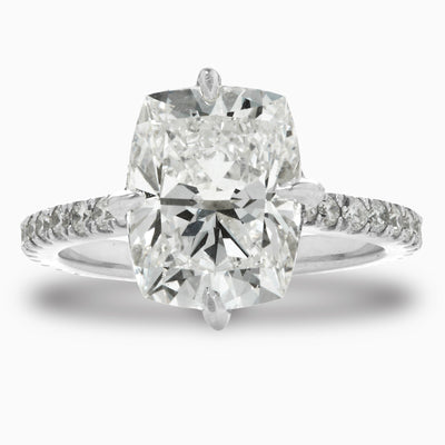 Cushion Lab Grown Diamond Ring