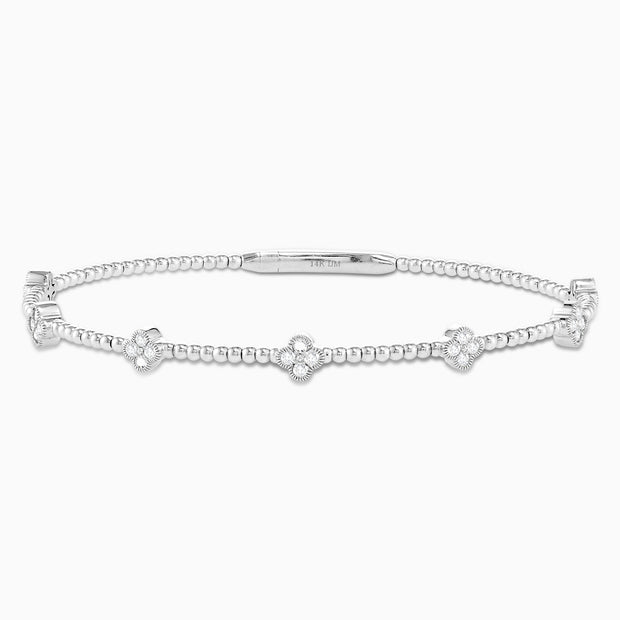 .53 Carats Natural Diamond Bangle - The Diamond Factory