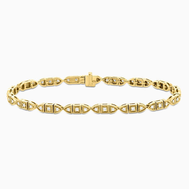 .56 Carats Natural Diamond Fashion Bracelet - The Diamond Factory