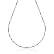 7.61 Carats Natural Diamond Tennis Necklace - The Diamond Factory