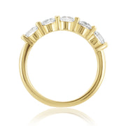 1.37 Carat Lab Grown Diamond Band in 14k Yellow Gold