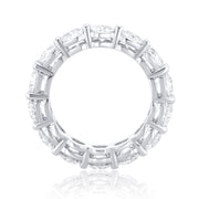 5.45 Carat Lab Grown Diamond Eternity Band set in Platinum