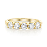 0.75 Carat Natural Diamond Band in 14K Yellow Gold