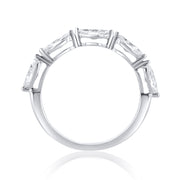 1.02 Carat Lab Grown Diamond Band in 14K White Gold