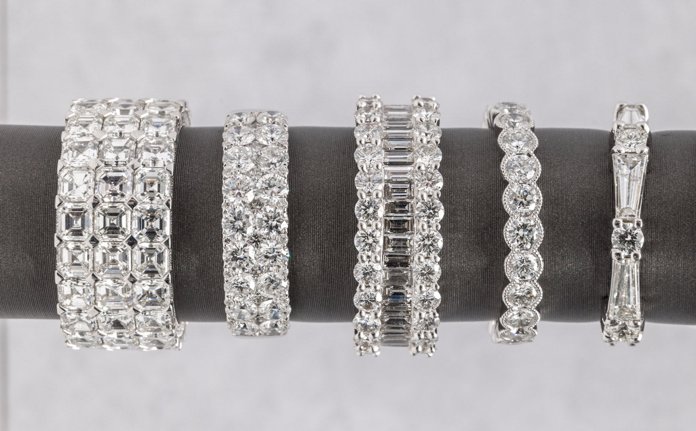 Stackable Diamond Bands In Dallas, TX | Diamond Factory Dallas | – The ...