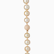 Natural Golden Pearl Necklace - The Diamond Factory
