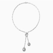 Pre - owned Henry Dunay Natural Diamond and Tahitian Pearl Necklace - The Diamond Factory