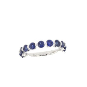1.20 Carats Blue Sapphire Band - The Diamond Factory