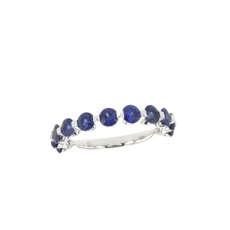 1.20 Carats Blue Sapphire Band - The Diamond Factory
