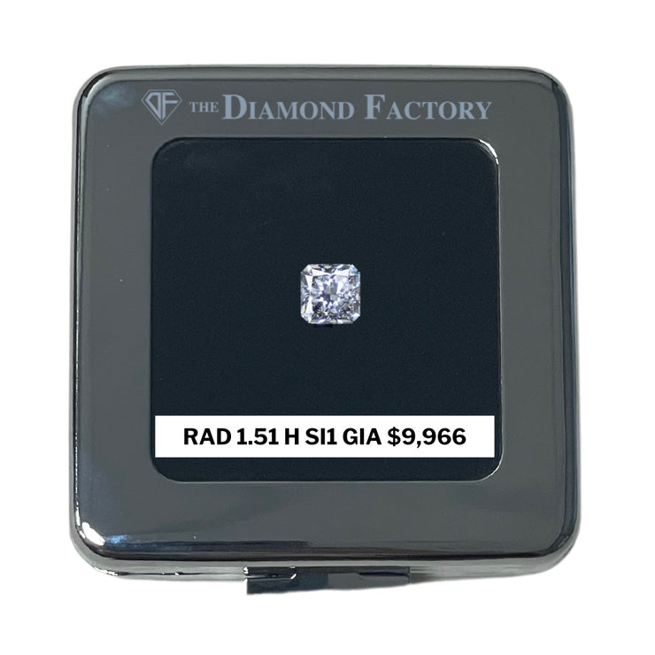 1.51 CT Radiant Diamond