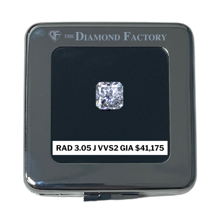 3.05 CT Radiant Diamond