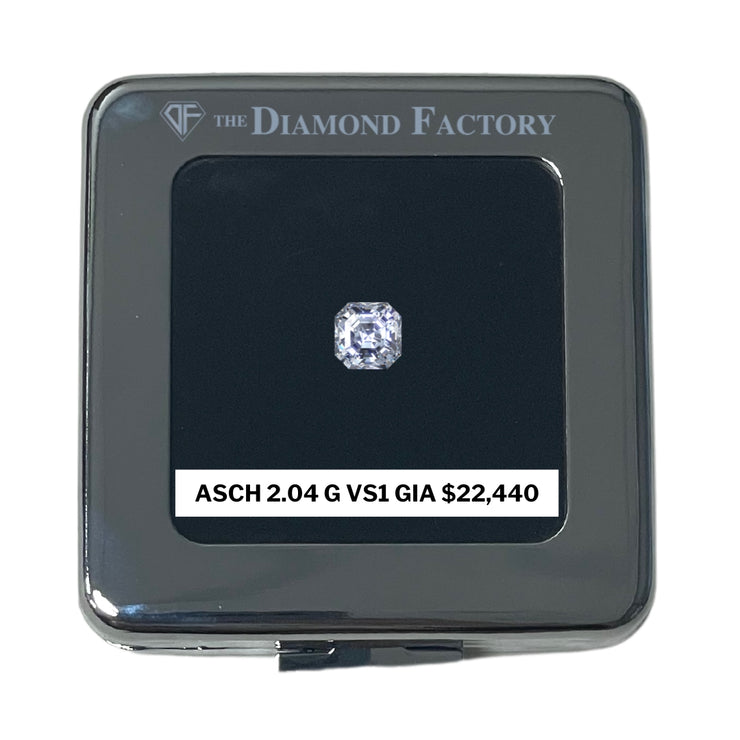 2.04 CT Asscher Diamond