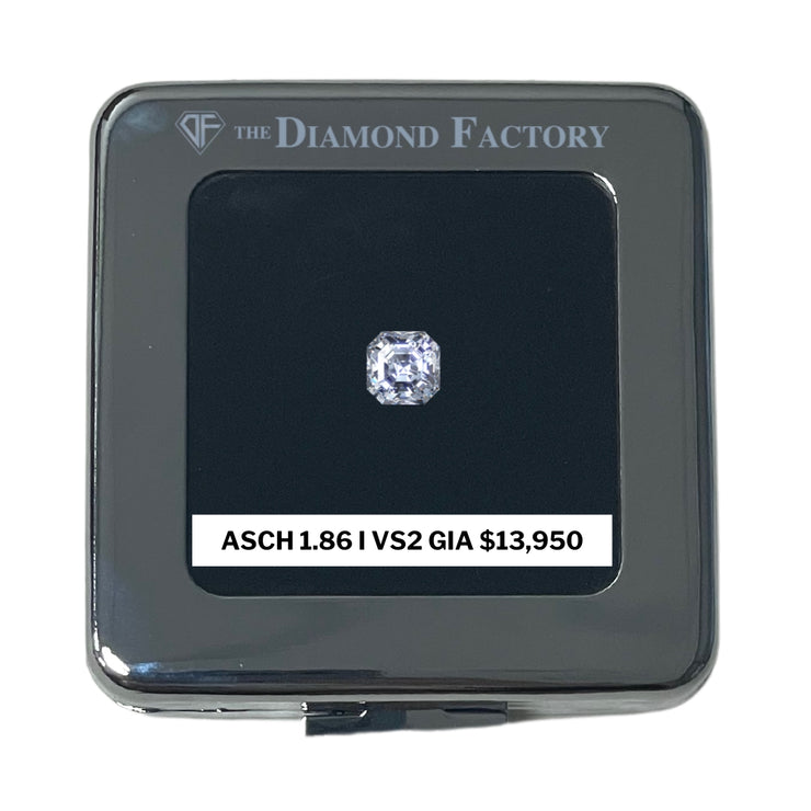 1.86 CT Asscher Diamond