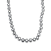Graduated Tahitian Pearl 14K White Gold Necklace