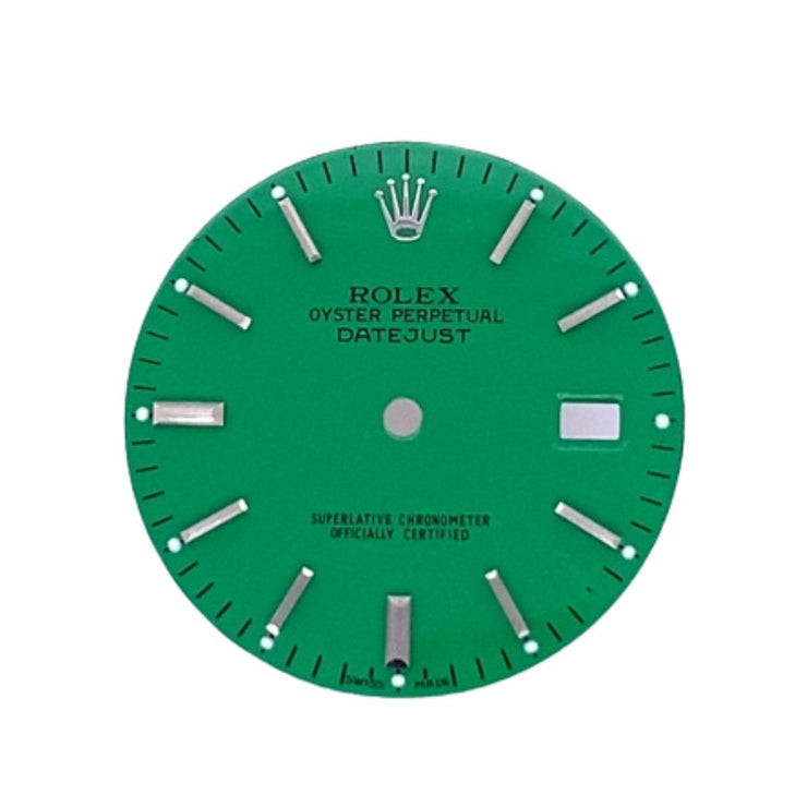 Pre-Owned Rolex Green Watch Dial