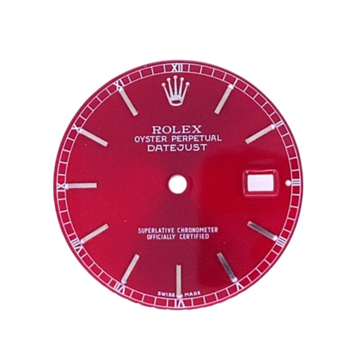 Pre-Owned Rolex Red Watch Dial