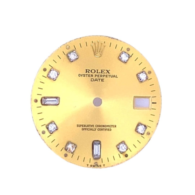 Pre - Owned Rolex Gold Diamond Dial - The Diamond Factory