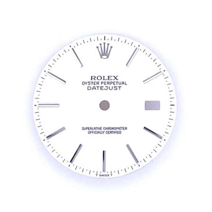 Pre - Owned Rolex White Dial - The Diamond Factory
